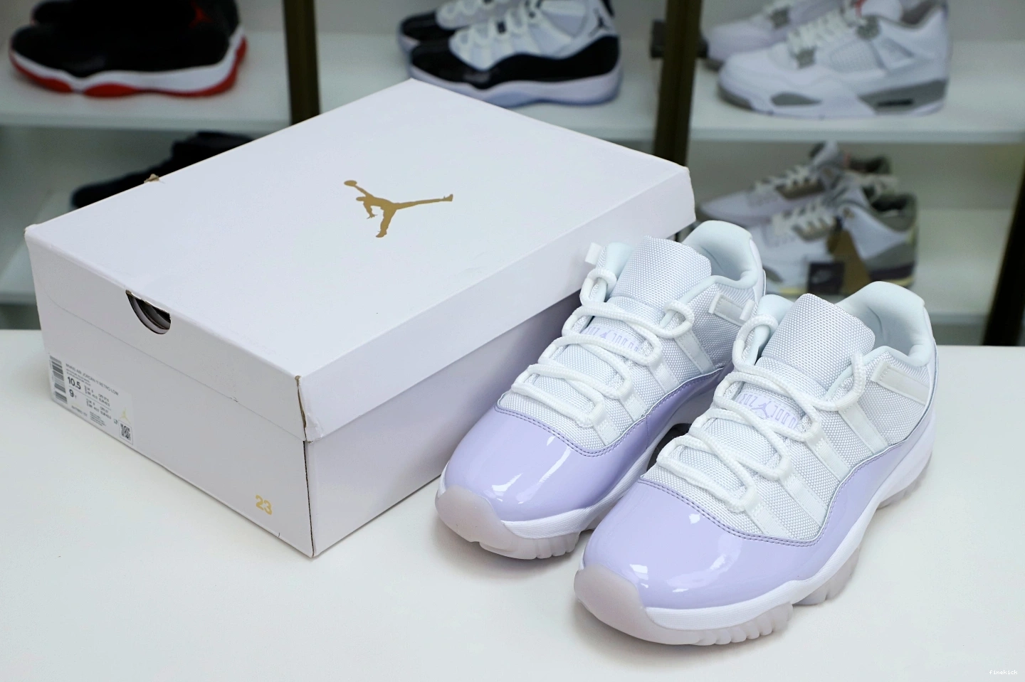 PURE VIOLET 11 AIR JORDAN LOW 1108
